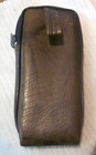 Vintage Hp Original Brown Vinyl Soft Zip Case Only For Calculator 41c 41cv 41cx
