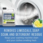 Washing Machine Cleaner And Deodorizer 8oz - Up To 40 Uses - Lemon Scent