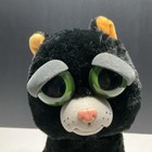 Feisty Pets Katy Cobweb Black Cat Angry Teeth Scary Stuffed Plush Animal Toy 9 