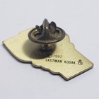 Vintage 1992 Kodak Lapel Pin Air Balloon 1990   s Photography Advertising 1992