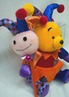 Disney Store Japan Winnie The Pooh Bear As Jester 7  Plush Stuffed Animal New