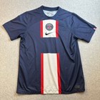 Nike Paris Saint-germain Psg 2022-23 Home Soccer Jersey Mens L Dm1844-411 Blue
