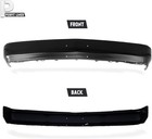 New Black Steel Front Bumper Face Bar Chevy C1500 C2500 C3500 K1500 Tahoe Blazer