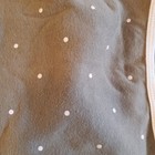 Carters Pink Brown Tiny Mini Polka Dot Circles Baby Girl Cotton Swaddle Blanket