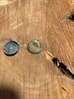  Civil War Confederate C s a  Block I Infantry  Full Size Coat Button Dug