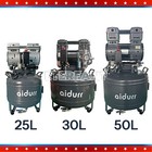 Eterfant Portable Dental Unit System 4h oil-free Air Compressor 24 25 30 50l