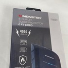 Monster 8 Outlet Surge Protector 4050 Joules 6ft Cord Usb-a Usb-c Sealed