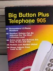 Vintage At t Big Button Plus Telephone 905 Lucent Bell White Dove 12 Number Mem