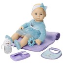 American Girl Disney Frozen Elsa Cuddle   Care Set With Bitty Baby Doll New Box