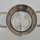 Cuisinart Steamer Insert 7   Fits 3 Qt Pot 7116- 18s Steel Dual Handle