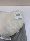 Hugimals Heart To Hug Pillow In Ivory   5 Lb Cozy Weighted Pillow