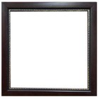 Our Lady Of Guadalupe Religious Stretched Canvas 24 x36  Beaded Mahogany Frame  