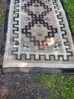Large Antique Navajo Rug Native American Indian Textile Weaving 48x74