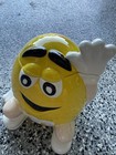 M m s Mars Vintage Yellow Peanut Ceramic Cookie Candy Jar 10  