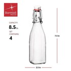 Bormioli Rocco 8 5 Oz Swing Glass Bottles     Set Of 4 Airtight Glass Bottles