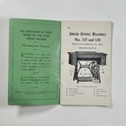 Original Antique Singer Sewing Machine And Cabinet Booklet From 1921
