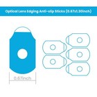 Ucansee 1000pcs Optical Lens Edging Anti-slip Sticks Blocking Pads 0 67x1 30inch