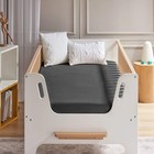 2 Pack Microfiber Fitted Crib Sheets Super Soft And Cozy Toddler Fitted Sheet   