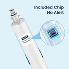 Replacement For Ge   Rpwfe  Rpwf  built-in Chip  Refrigerator Water Filter  Comp