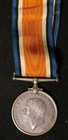 British Wwi War Medal - Pte T R Wilson - Army Service Corps - Silver