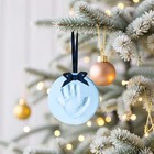  Newborn Handprint Or Footprint Diy Keepsake Ornament Kit  Baby Boy Nursery 