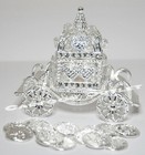 Wedding Ceremony Carriage Arras De Boda 13 Coins Fancy Arras Bridal Silver