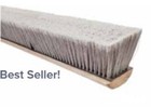 Magnolia Brush  3730 30  Pro Series Silver Flagged Tip Plastic Push Broom Head