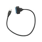 - 50cm Usb 3 0 To Sata 7 15 22pin Sata Iii Hard Drive Adapter Cable Support 2   
