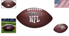Official Nfl Wilson Football - Soft Composite Leather  Perfect For Adult Play