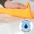 100 Pack Microfiber Cleaning Cloth  Bulk Towels For Home  Reusable Microfiber To