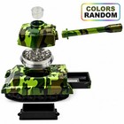 Camo Tank Tobacco Herb Grinder 4 Layer Spice Herbal Metal Smoke Crusher Newest