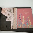 Wwii Era Greeting Card Photograph Album Set Of  58 Cards 1940s