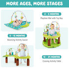 Baby Bouncer Activity Center  3 In 1 Activity Center   Table   Infant Play Mat 
