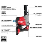 Milwaukee 3311-22 M18 Fuel Overhead Rotary Hammer W  Dust Extraction
