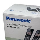 Panasonic Kx-tg633sk Cordless Telephone 3 Handsets Digital Answering Machine