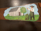 Hand Painted Hand Saw From Village Blacksmith