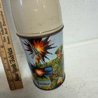 Thermos Vintage Gi Joe Lunchbox Metal Bottle With Cup Stopper 8 Oz