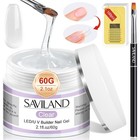 Builder Nail Gel Kit - 60g Clear Nail Extension 1-clear Builder Nail Gel Kit