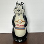 Vtg 1972 Ceramarte Hamm s Bwg Beer Bear Decanter bottle Ceramic Brazil Empty A