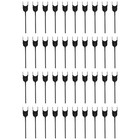 Set Of 40 Rubber Teeth Fits Heath Fits Massey Ferguson 1000-195 300312 806-001