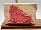 Stampabilities Mouse Drops Wood Mounted Rubber Stamp Hmgr1006