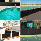 3 4 5 6 8ft X 50ft Outdoor Patio Privacy Garden Screen Fence Mesh Uv Shade Net