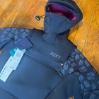 Billabong 605 Furnace Natural Mens Cz Hd Wetsuit Blk-med  Hooded Chest Zip Nwt