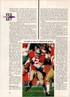 Super Bowl Xviii 49ers Dwight Clark Ronnie Lott Vintage Magazine Ad 1980s Nfl