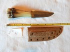 High Carbon Steel Re-enactors mountain Man Patch Knife 