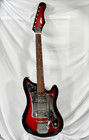 Rare Vintage 1965 Leban Cyclone Teisco Matsumoku Orpheus Eko-x27 Guitar Mij