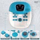 Foot Spa Bath Massager With Heat  Bubbles  Vibration And Pedicure Foot Spa With