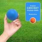 Cricket Rubber Balls For Cricket  Pack Of 10 Multicolor