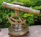 Vintage Compass Survey Instrument Brass Theodolite Alidade Transit