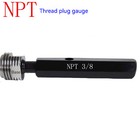 Npt 1 16  1 8  1 4  3 8  1 2  3 4  1    2  Taper Pipe Plug Thread Gage Gauge